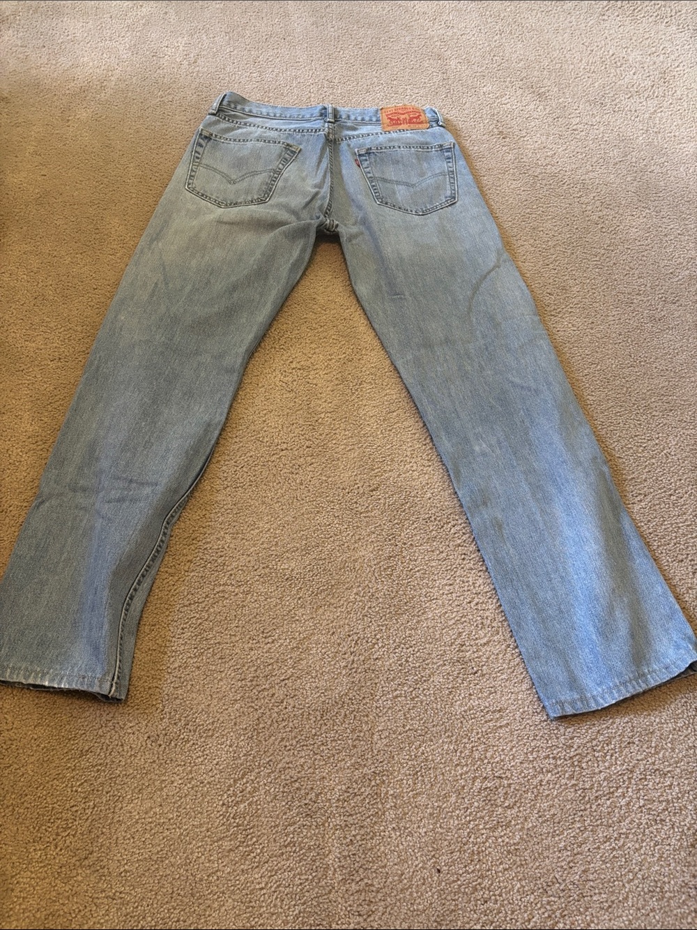 Levi's Men's Bootcut Jeans - Light Blue - Picture 5 of 5